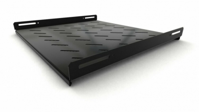 Полка стационарная TSH3L-450-RAL9004,гл.450мм,с бок.креп.,нагр.до 20 кг,д.шк.сер.TTB,TTBR,TTC2,TWB,TWM,TWFS,485х450мм ,черн. | 397121 | Hyperline